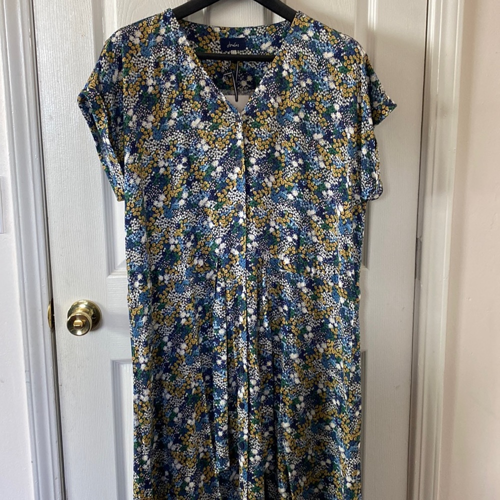 Mid length floral dress from Joules size 14